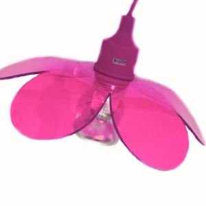 fuksija luc viseca z motivom roze Tina Design