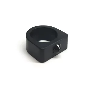crn top prstan s crnim swarovski kristalom tinadesign by tinavehovar