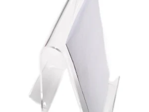 prozorno pleksi stojalo za letake a5 in pisalo Tina Design