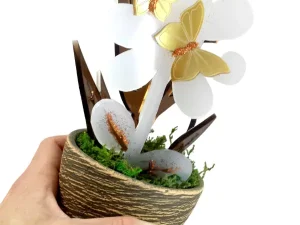 cvetlicni aranzma v toplih barvah Tina Design