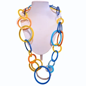 bubbles ogrlica soncni zahod tina design