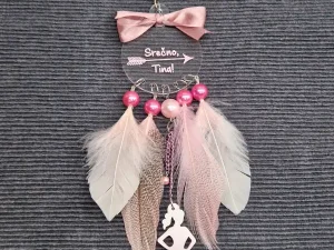roza dream catcher okrasek tina design