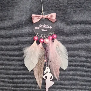 roza dream catcher okrasek tina design